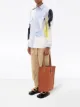 JW Anderson panelled Anchor appliqué shirt