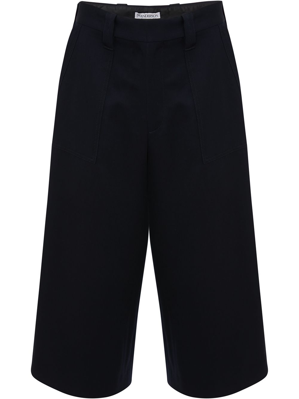 tailored cropped trousers