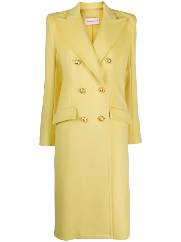 alexandre vauthier yellow dress