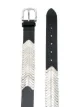 Isabel Marant metallic chevron belt