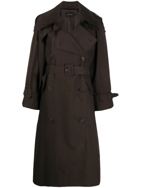 Low Classic belted double-breasted trench coat