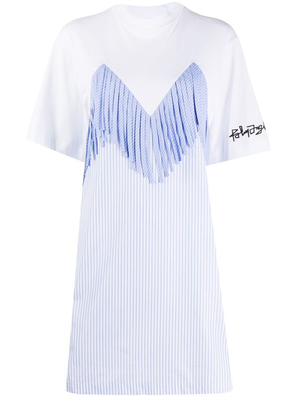 fringe t shirt dress