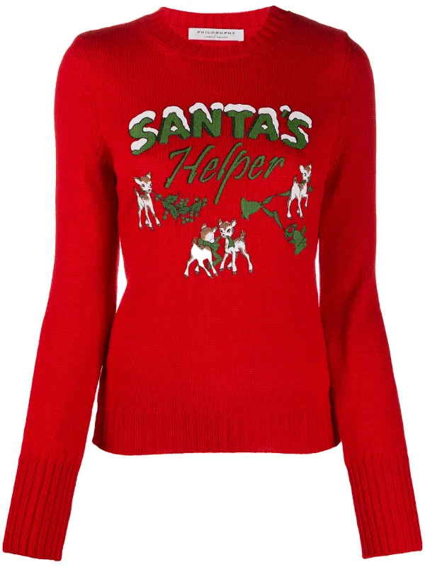 slim fit christmas jumper