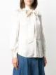 Tory Burch blusa con lazo en el cuello