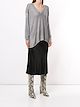 Avant Toi oversized V-neck sweater