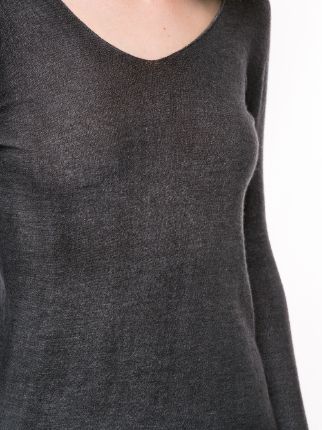 v-neck knitted top展示图