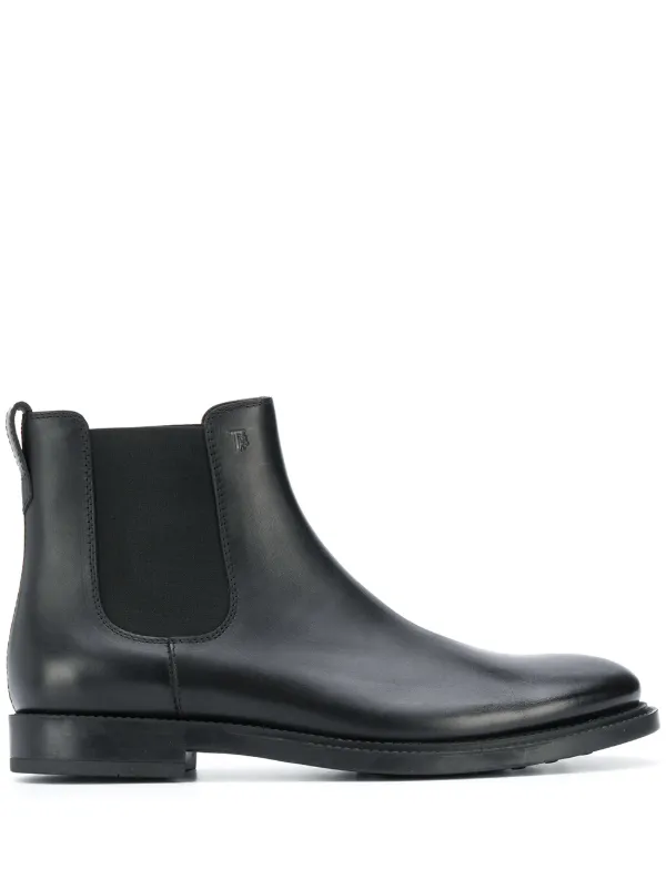 tod's leather ankle boots