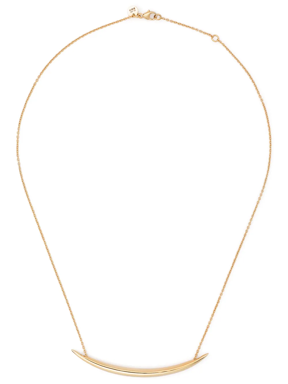 Shaun Leane Quill Chain Pendant Necklace In Gold