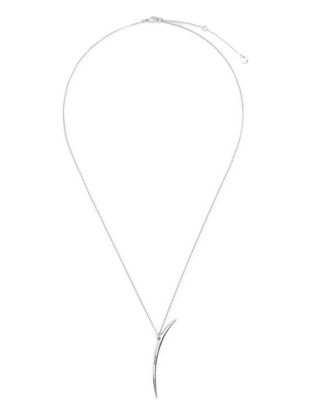 Shaun Leane quill long chain-pendant necklace - Silber