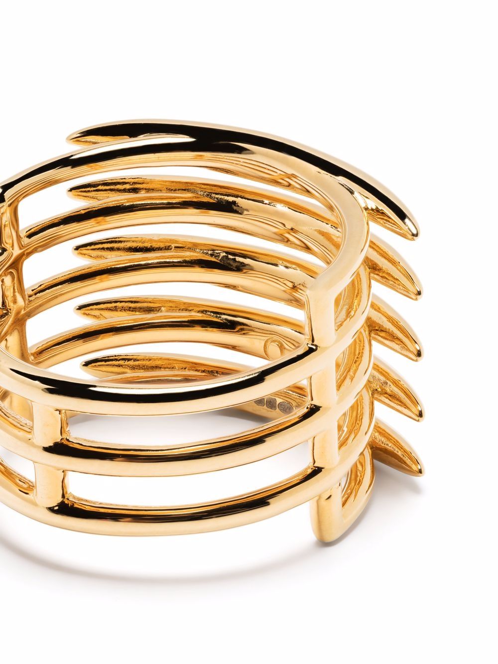 Shop Shaun Leane Quill Stacked Ring In Gold