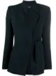 Image 1 of Emporio Armani side-tie tailored jacket