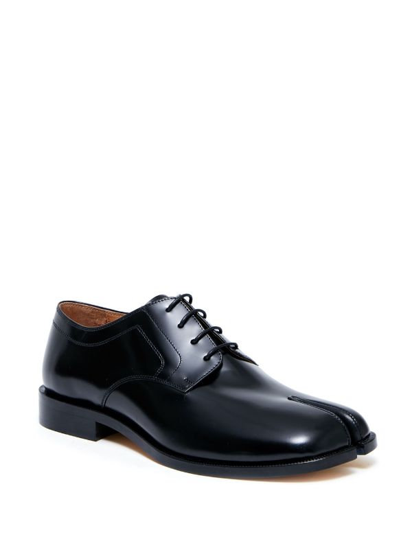 メゾンマルジェラタビ足袋Maison Margiela tabi leather shoes black