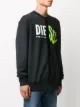 Diesel oversized logo print sweatshirt