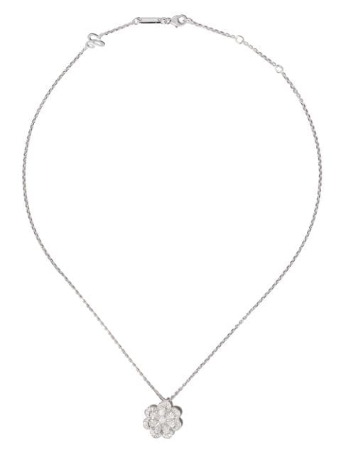 Chopard - 18kt white gold Precious Lace Mini-Frou-Frou diamond necklace