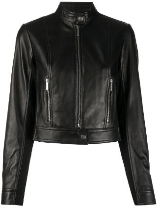 Michael Michael Kors zip-up Biker Jacket - Farfetch