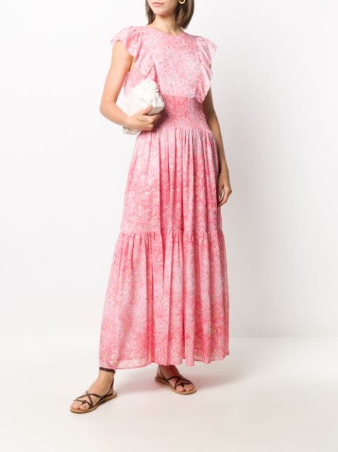 Shop pink Michael Michael Kors paisley print maxi dress with Express ...