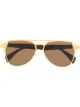 Image 1 of Yohji Yamamoto aviator-frame sunglasses