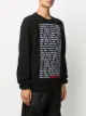 Rick Owens DRKSHDW text-print cotton sweatshirt