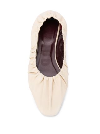 Tuli ruched 10mm ballerina shoes展示图