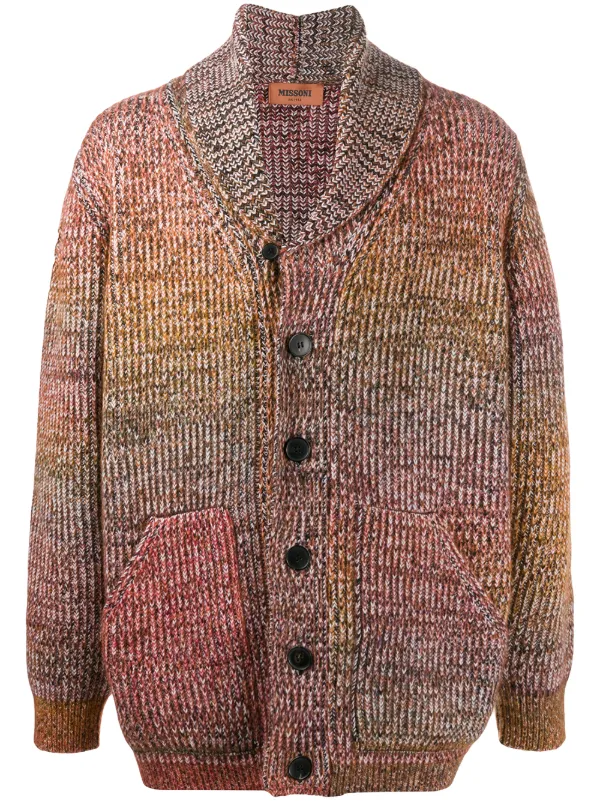 heavy knit cardigan