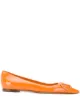 Image 1 of Valentino Garavani VLOGO ballerina flats