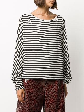 stripe longsleeved T-shirt展示图