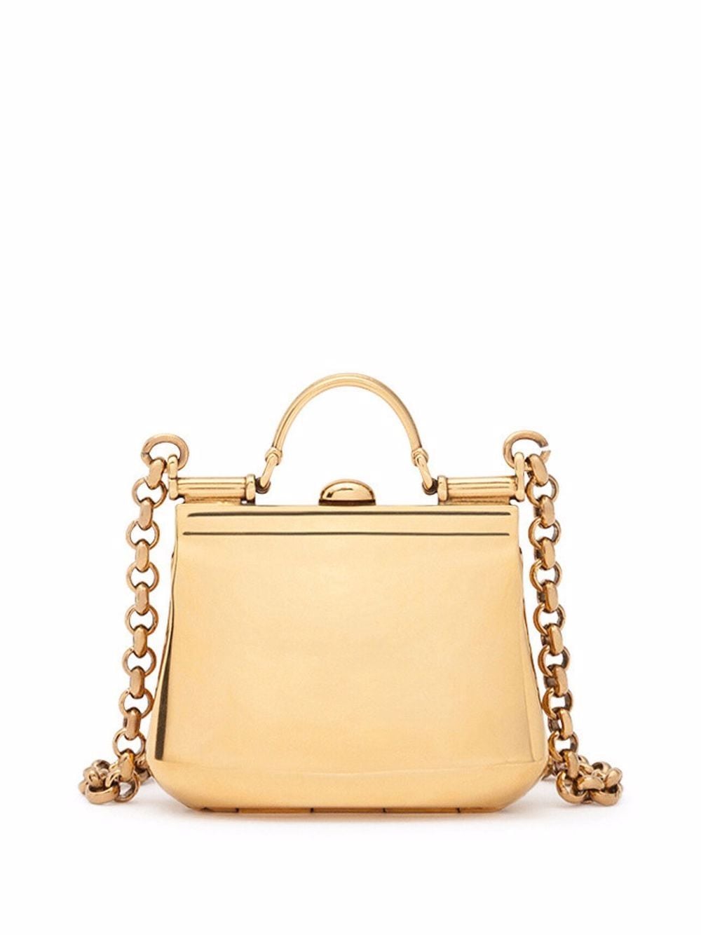 Dolce & Gabbana Miss Sicily Bag Chain Necklace Gold