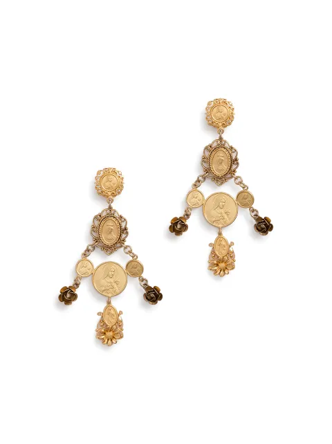 Dolce & Gabbana embellished pendant earrings