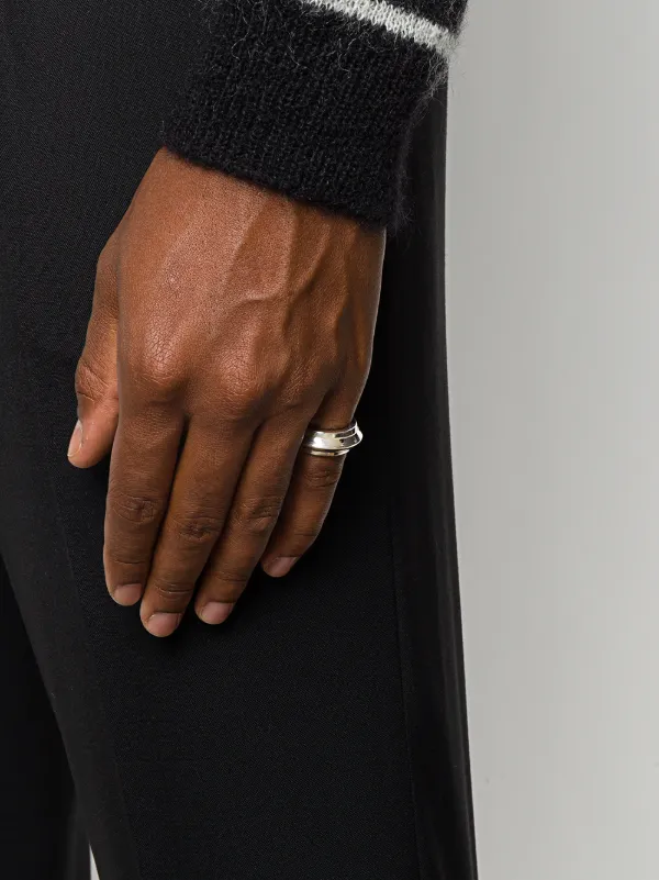 【関税込み】Parts of Four シルバー Rotator リング Parts Of Four Rotator Ring | Silver | FARFETCH BH