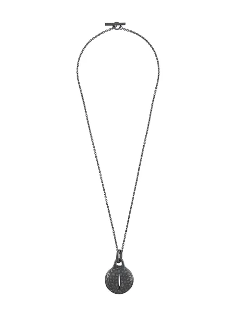 Parts of Four Disk pendant necklace