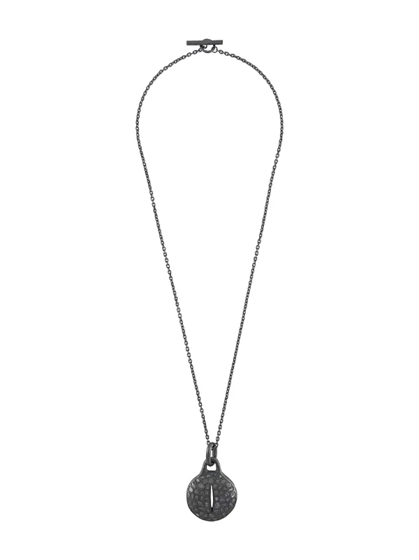 Metallic Parts Of Four Disk Pendant Necklace With Express Delivery Farfetch - Disk Pendant Necklace
