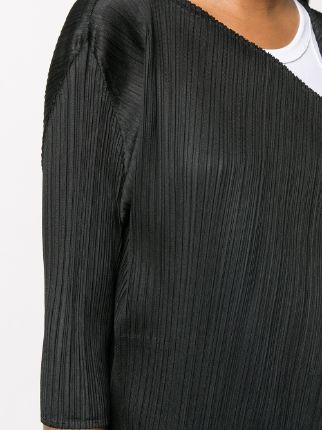 tie-waist pleated jacket展示图