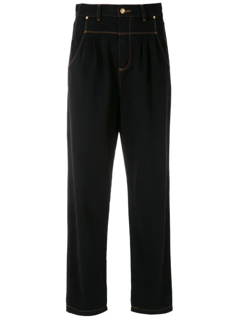 Amapô Calça jeans pregas