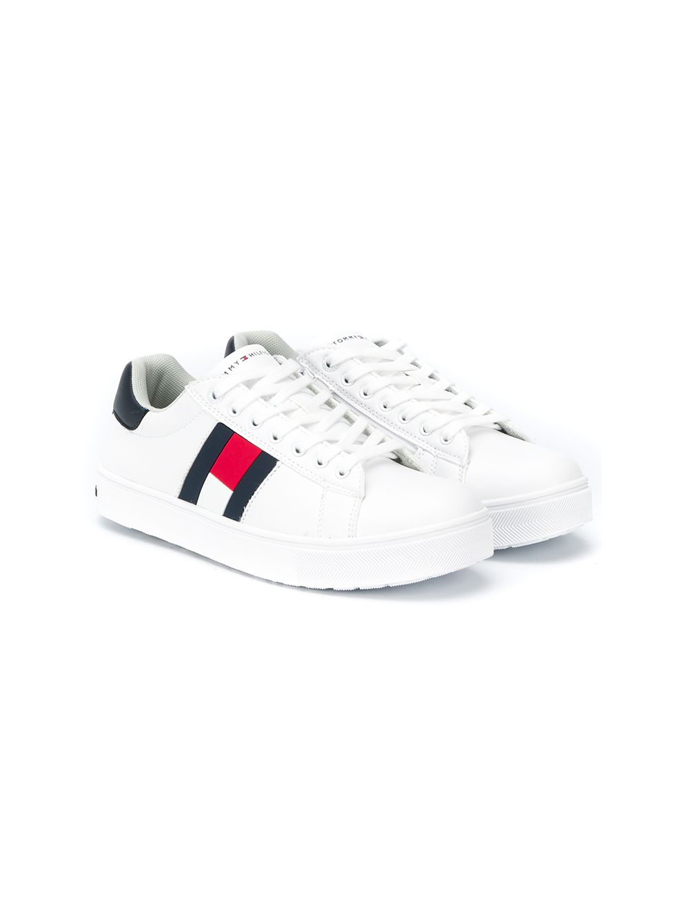 фото Tommy hilfiger junior кеды с логотипом