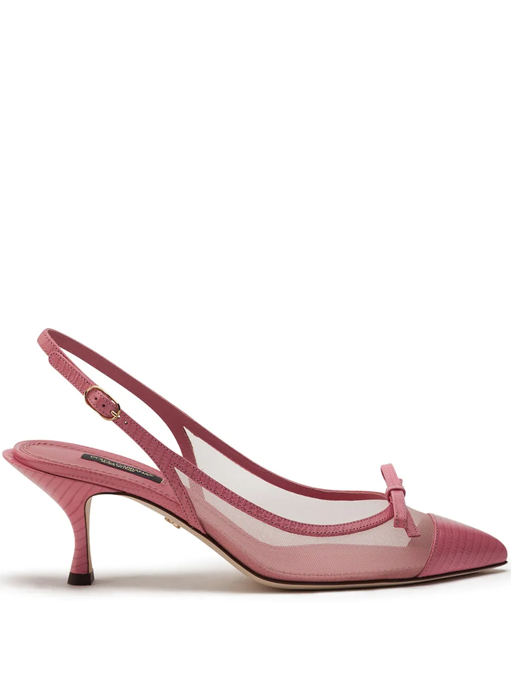 

Dolce & Gabbana zapatillas con tacón de 60mm - Rosado