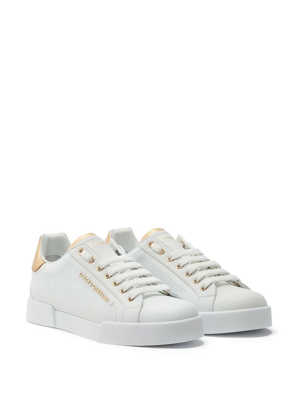 Dolce & Gabbana Portofino low-top sneakers - Wit