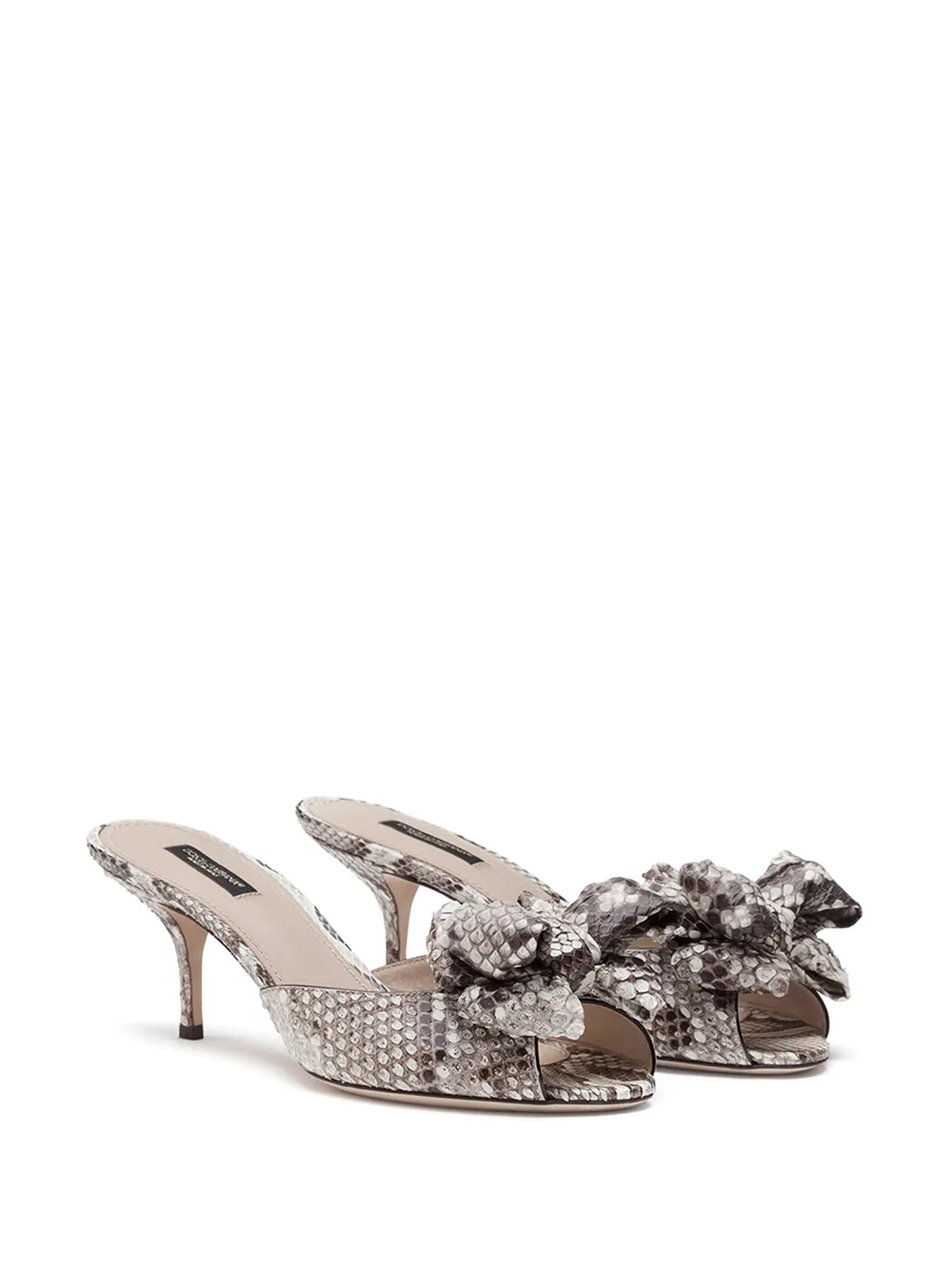 фото Dolce & gabbana босоножки с бантом