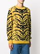 Laneus tiger knit jumper