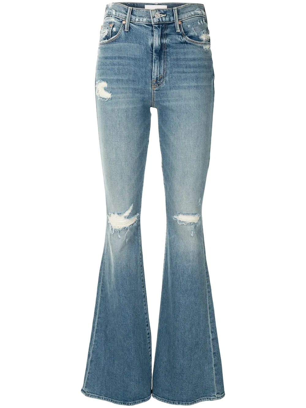 Image 1 of MOTHER Super Cruiser high-rise flared jeans
