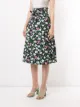 Veronica Beard Avi floral print A-line skirt