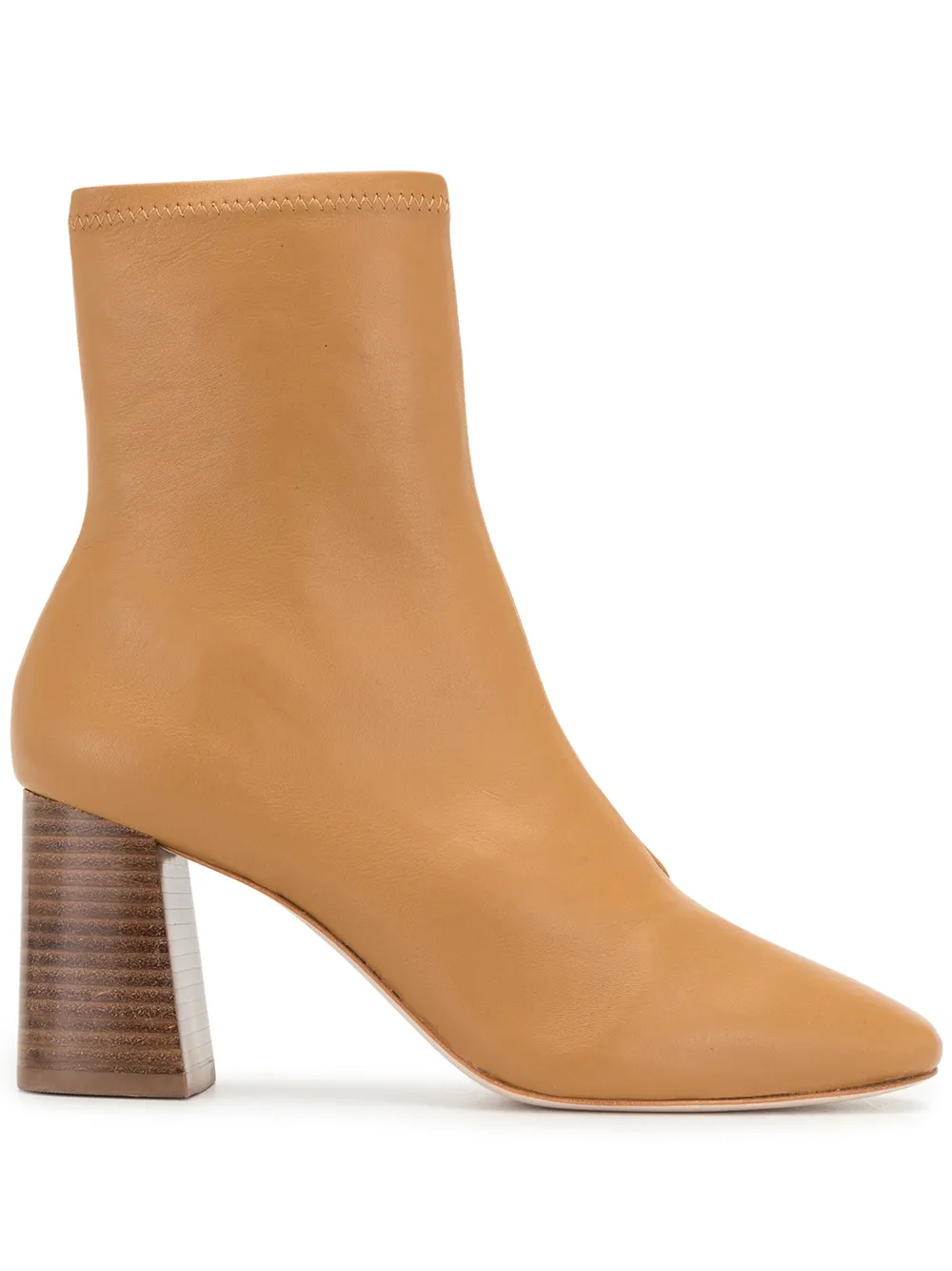 фото Loeffler randall elise mid-heel leather boots