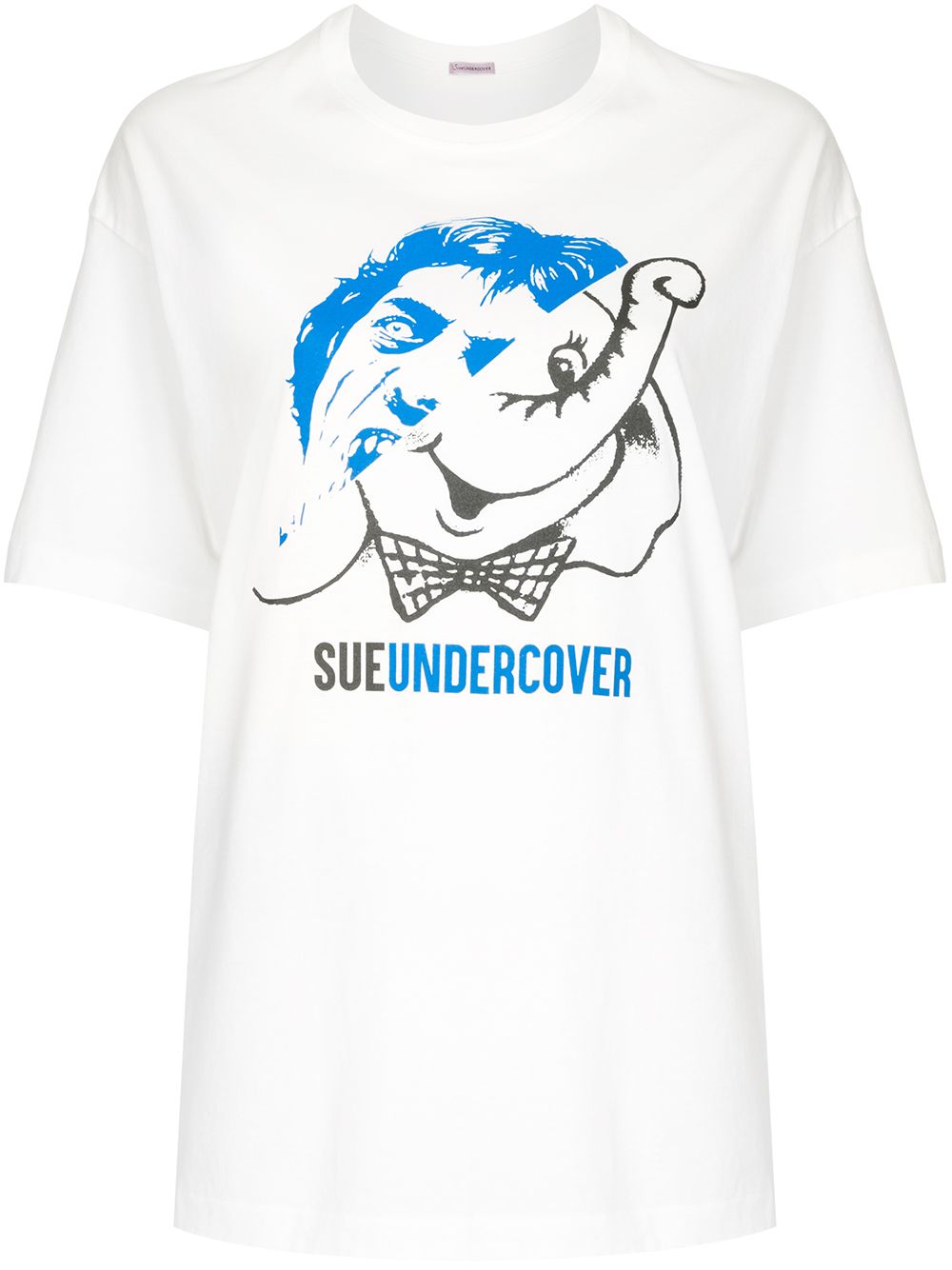 фото Sueundercover футболка с короткими рукавами и графичным принтом