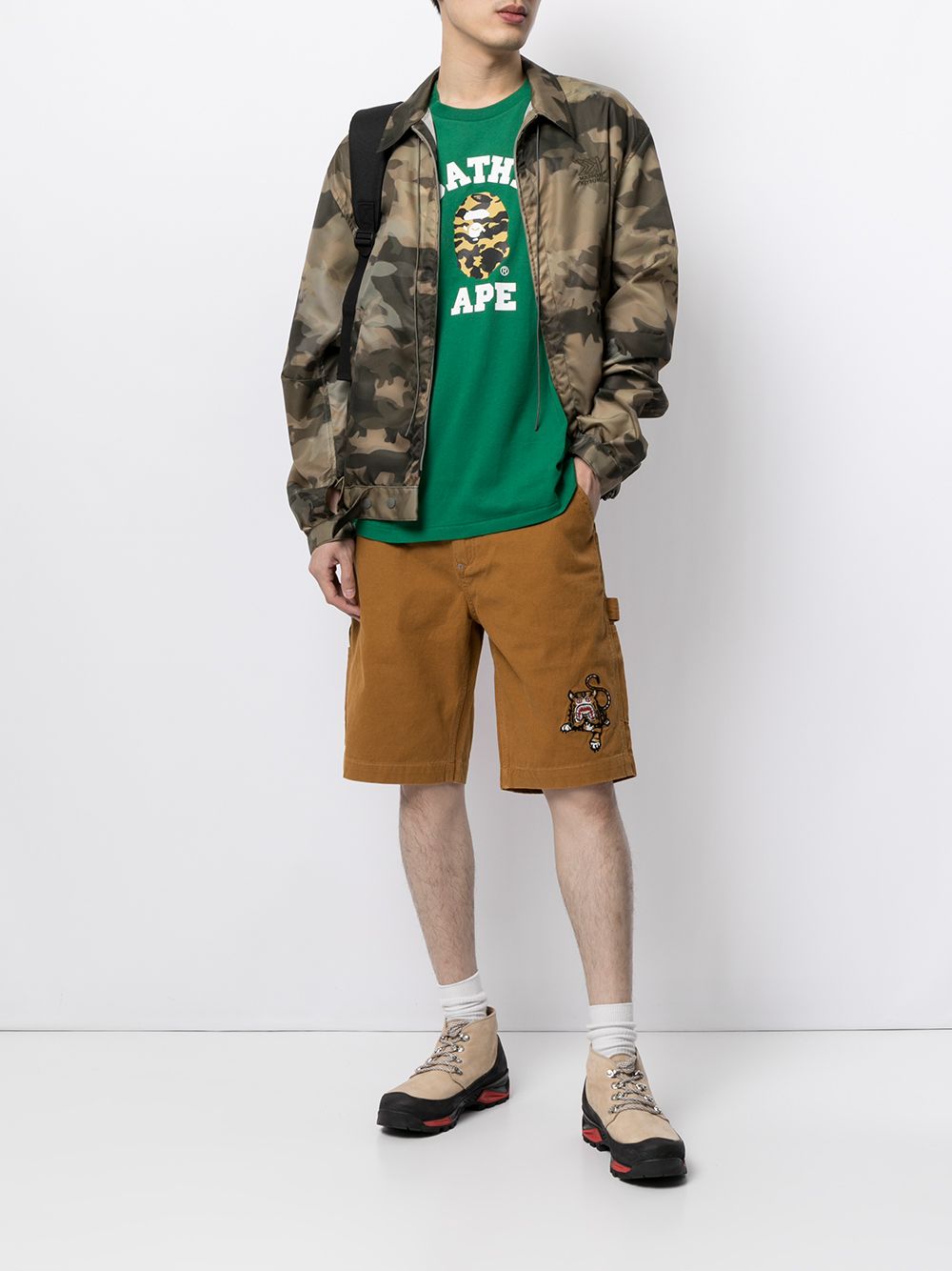 фото A bathing ape® футболка с логотипом