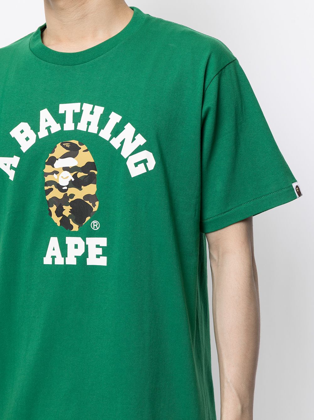 фото A bathing ape® футболка с логотипом