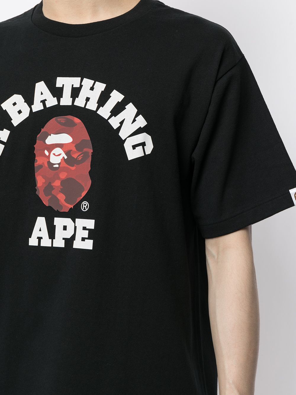 фото A bathing ape® футболка с логотипом