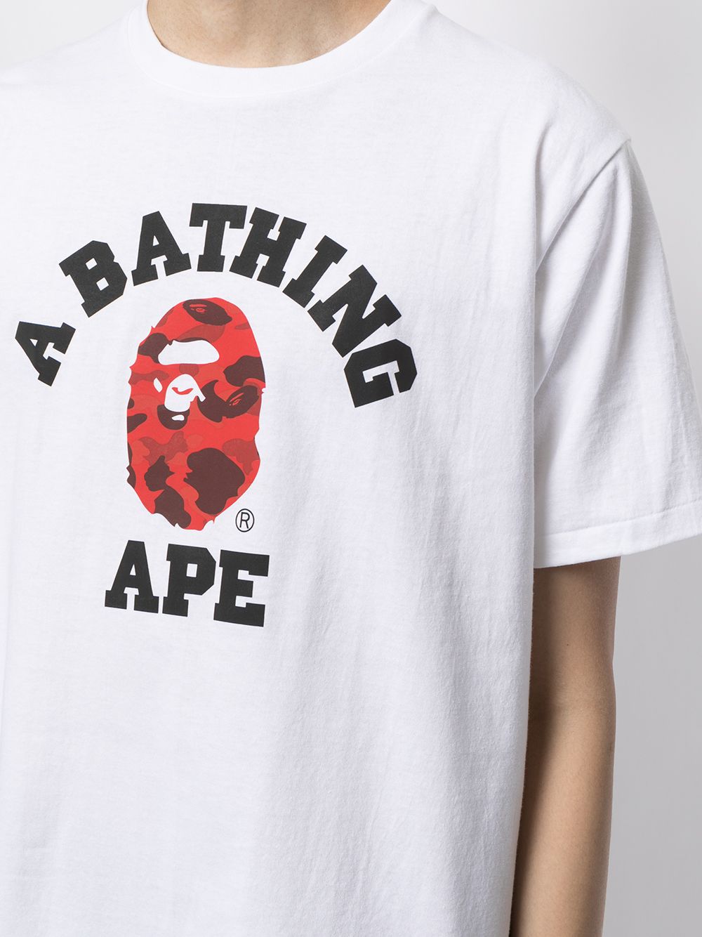 фото A bathing ape® футболка с логотипом