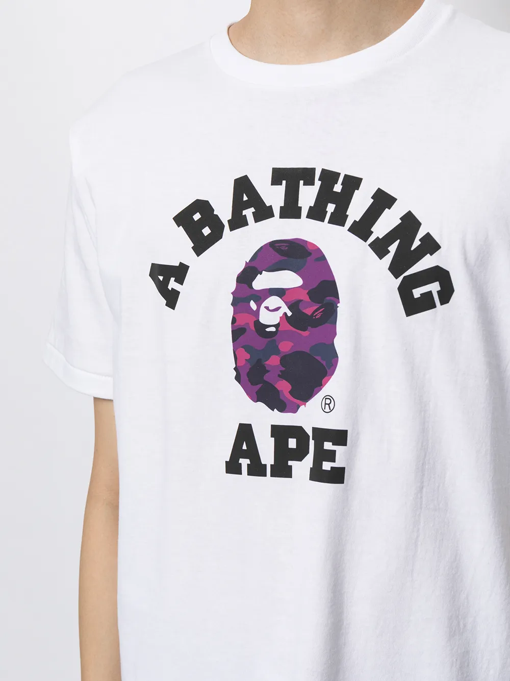 фото A bathing ape® футболка с логотипом