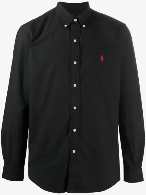 Polo Ralph Lauren plain long-sleeved shirt