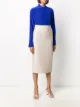 Alessandra Rich embroidered midi skirt