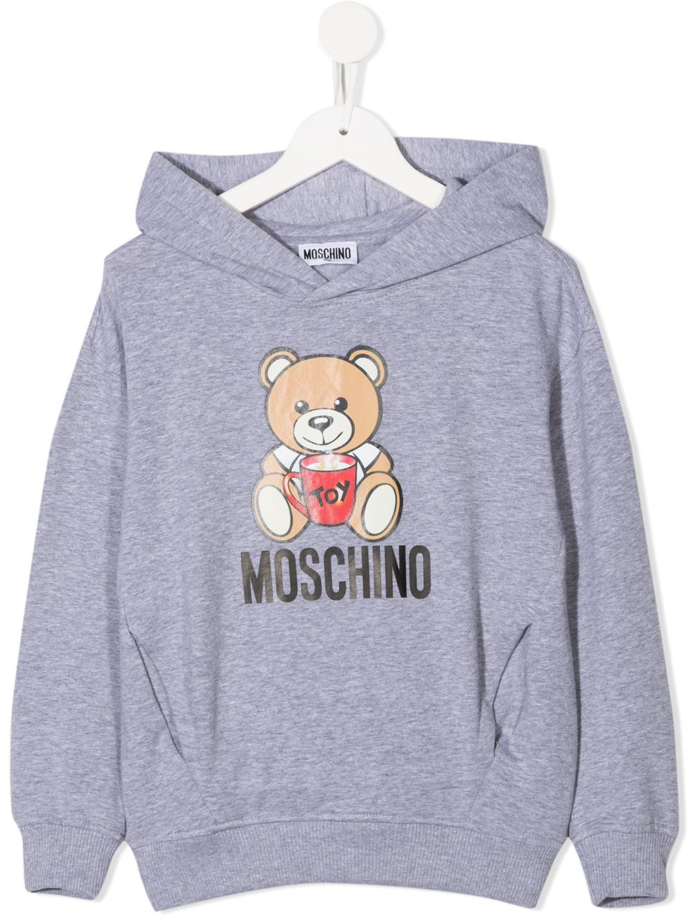 фото Moschino kids толстовка с принтом